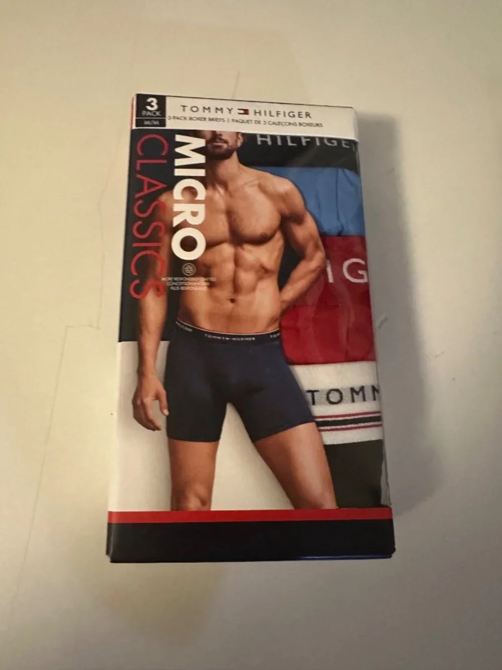 Tommy Hilfiger Men's Micro Classics Boxer Briefs 3-pack New